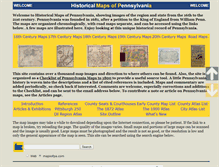 Tablet Screenshot of mapsofpa.com